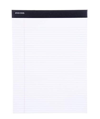 Mintra Office Legal Pads - ((PREMIUM WHITE 6pk, 8.5in x 11in, NARROW RULED)) - Image 5